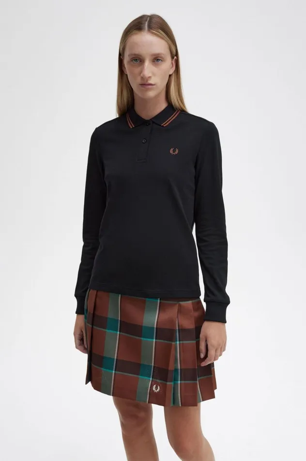 Women The ShirtG3636 Blackwhisky Brown Fred Perry The Fred Perry Shirt
