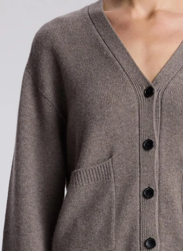 Women Tops ALC Emory Cashmere Cardigan Smoke