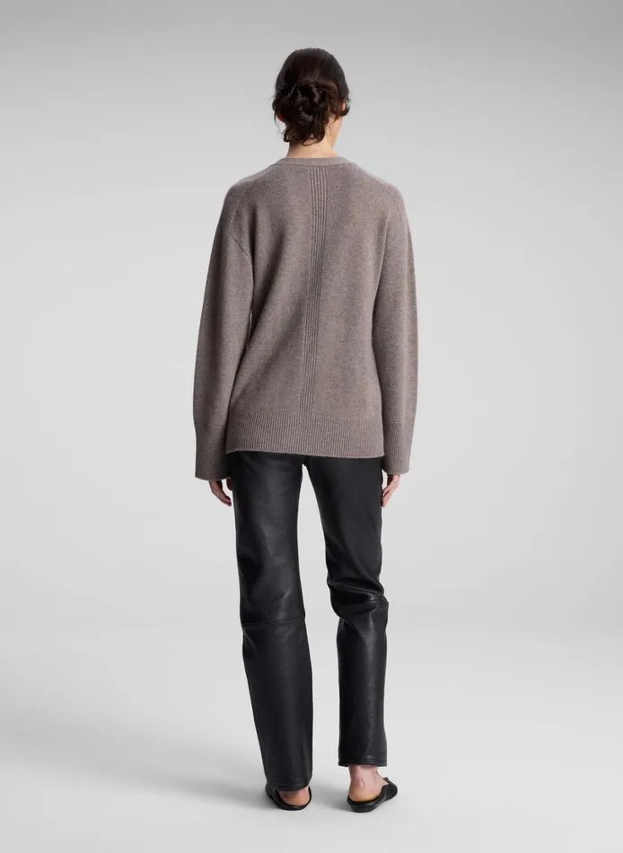 Women Tops ALC Emory Cashmere Cardigan Smoke