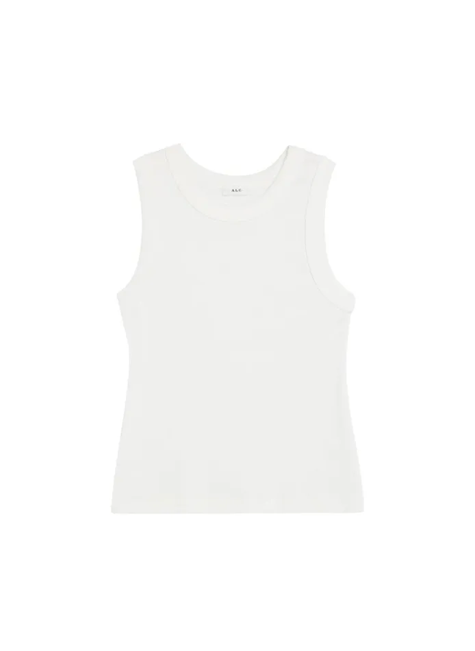 Women Tops ALC Hadley Tank White