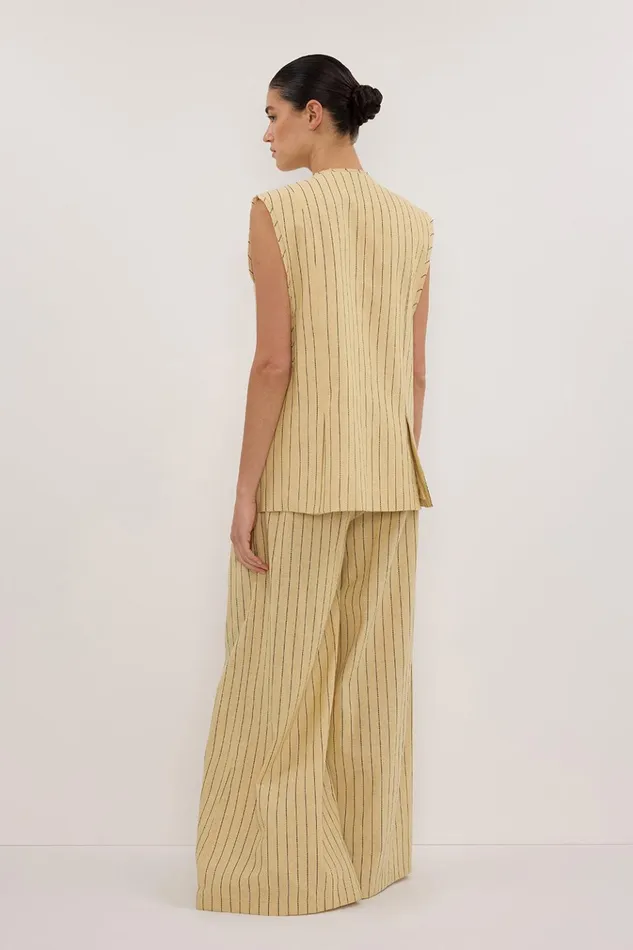 Women Vests DISSH OLLIE DUNE STRIPE OVERSIZED VEST