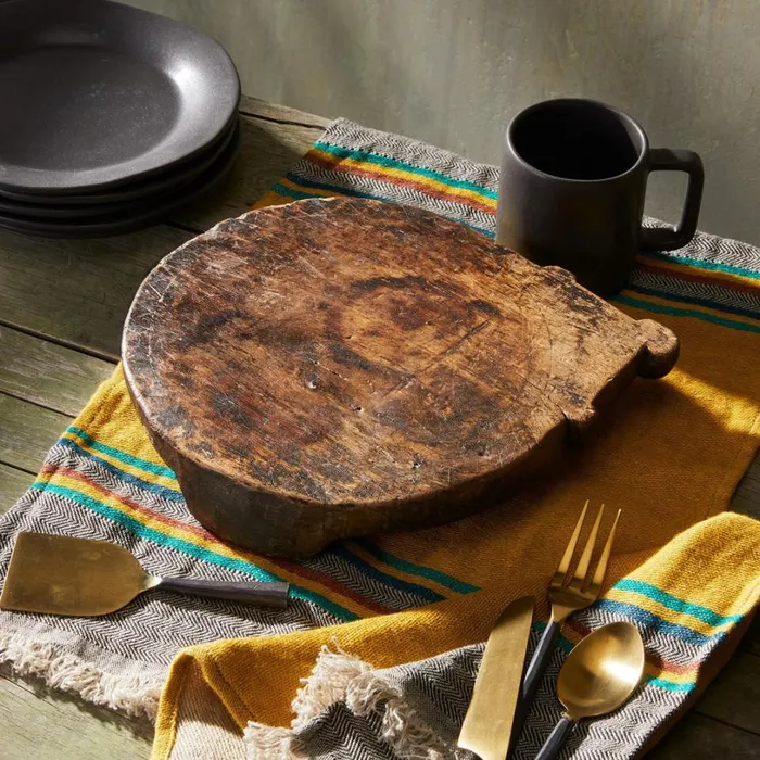 Women Vintage Chapati Boards Sundance Catalog Tabletop