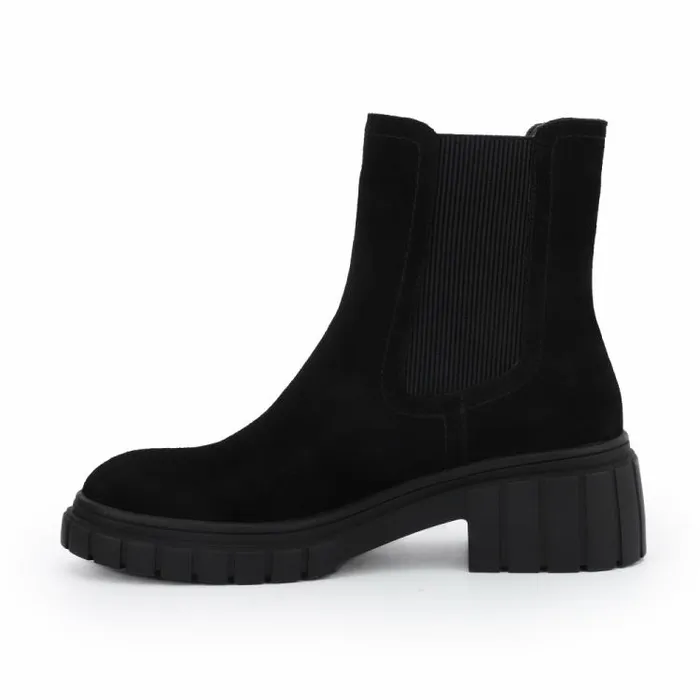 Women Vintage Havana Boots Booties SLASH 8211 BLACK Black