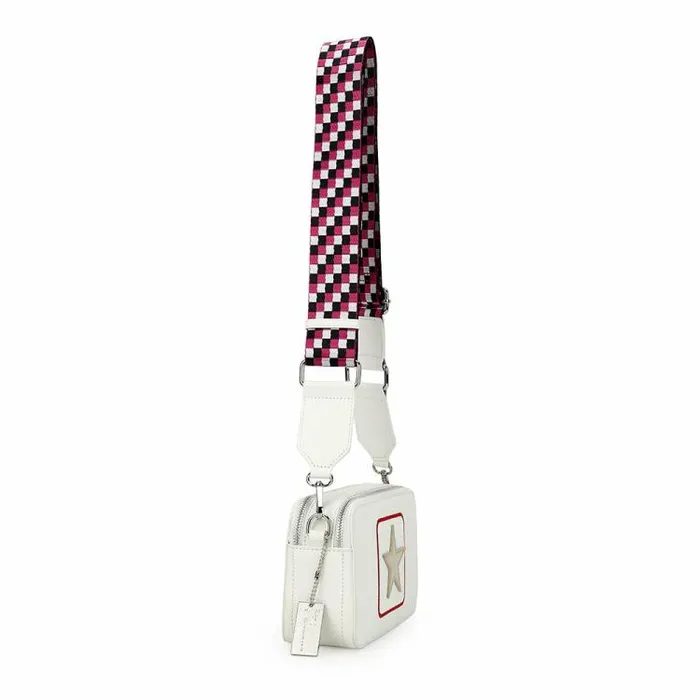 Women Vintage Havana Crossbody LEGEND BAG 8211 WHITE GOLD