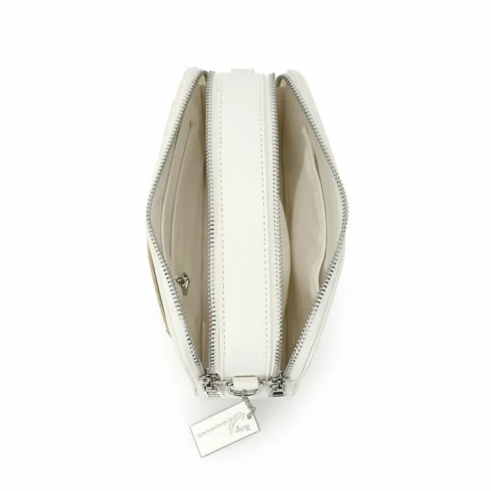 Women Vintage Havana Crossbody LEGEND BAG 8211 WHITE GOLD