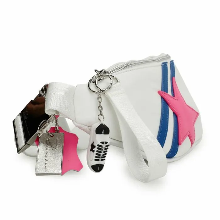 Women Vintage Havana Crossbody SARAH 6 BAG 8211 WHITEBLUEPINK