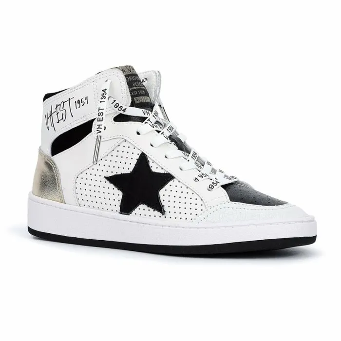 Women Vintage Havana High Tops Dream 8 Black White Multi Black White Multi