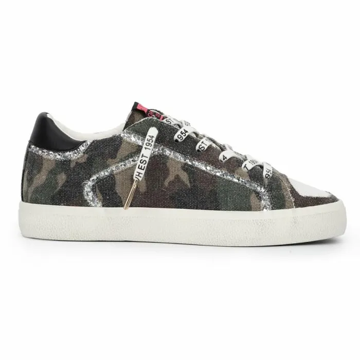 Women Vintage Havana Low Tops MIKEYLA 8211 CAMOUFLAGE Camouflage