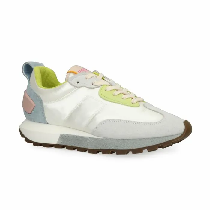 Women Vintage Havana Low Tops MILES 2 8211 WHITEYELLOWPINK Whiteyellowpink