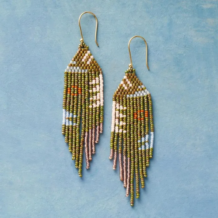 Women Viva La Verde Earrings Sundance Catalog Earrings