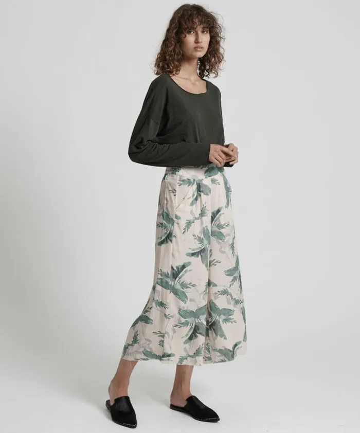 Women WASTELAND WIDE LEG PANT One Teaspoon Bottoms Women WASTELAND WIDE LEG PANT One Teaspoon Bottoms