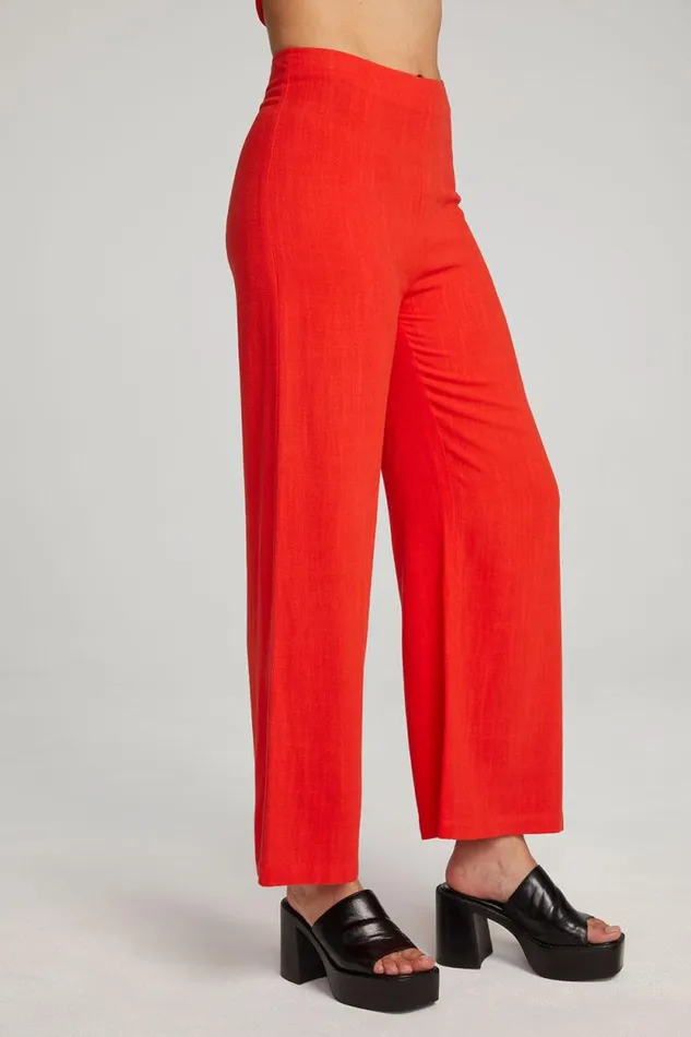 Womens Chaser Brand Bottoms Laurel Flame Trouser