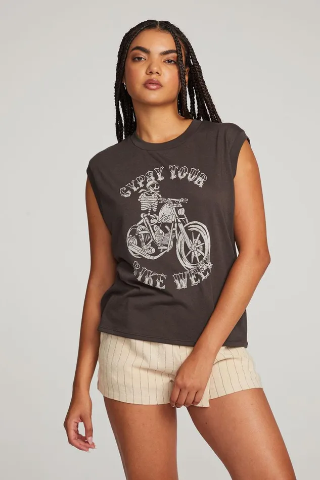 Womens Chaser Brand Tops Gypsy Tour Tank