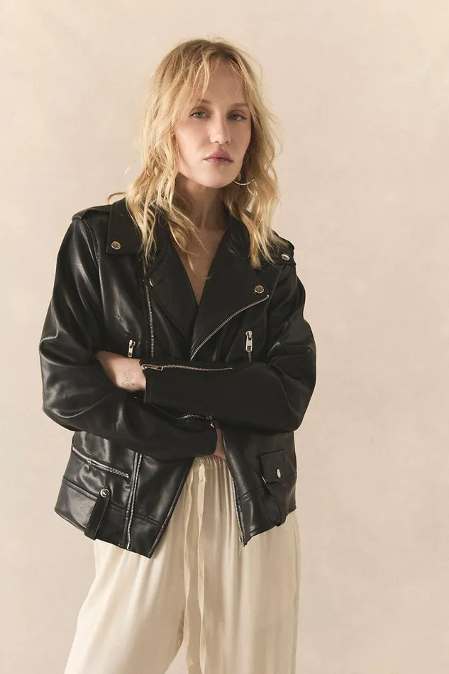 Womens Chaser Brand Tops Harley Licorice Jacket