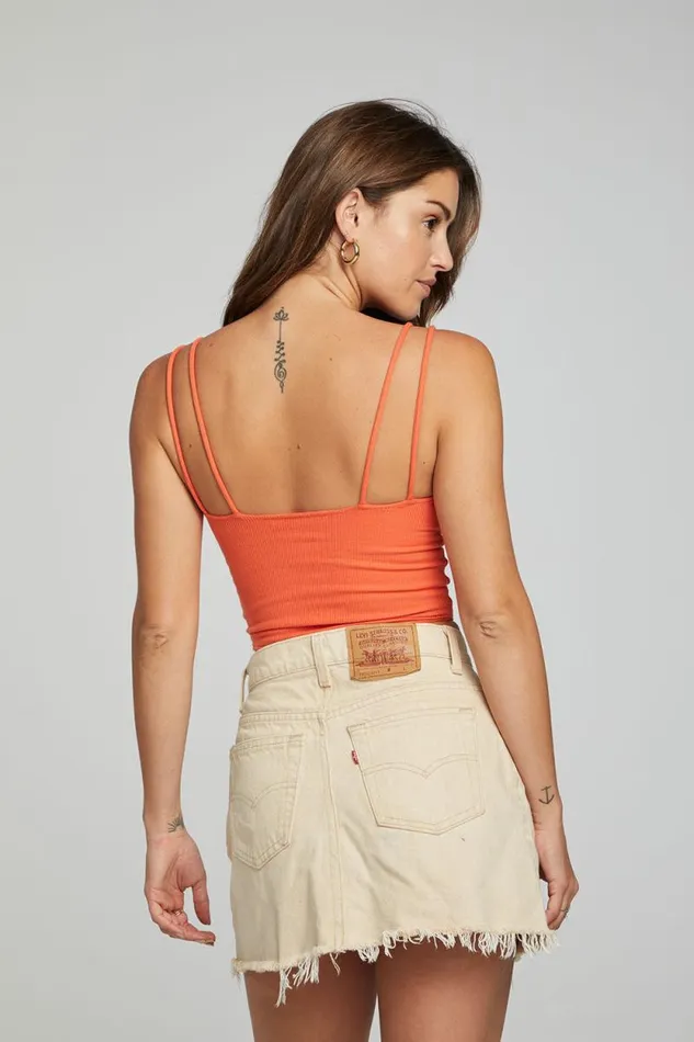 Womens Chaser Brand Tops Strand Crop Top 8211 Tigerlily
