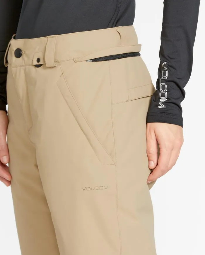Womens Frochickie Insulated Pants 8211 Sand Womens Volcom Pants