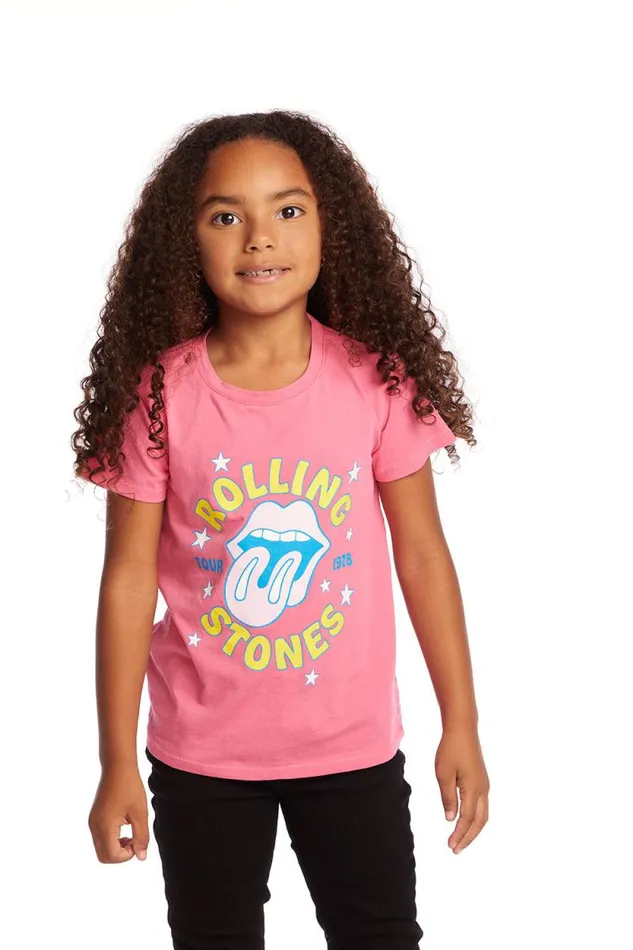 WomensKids Chaser Brand Music Rolling Stones Tour 1978 Girls Tee