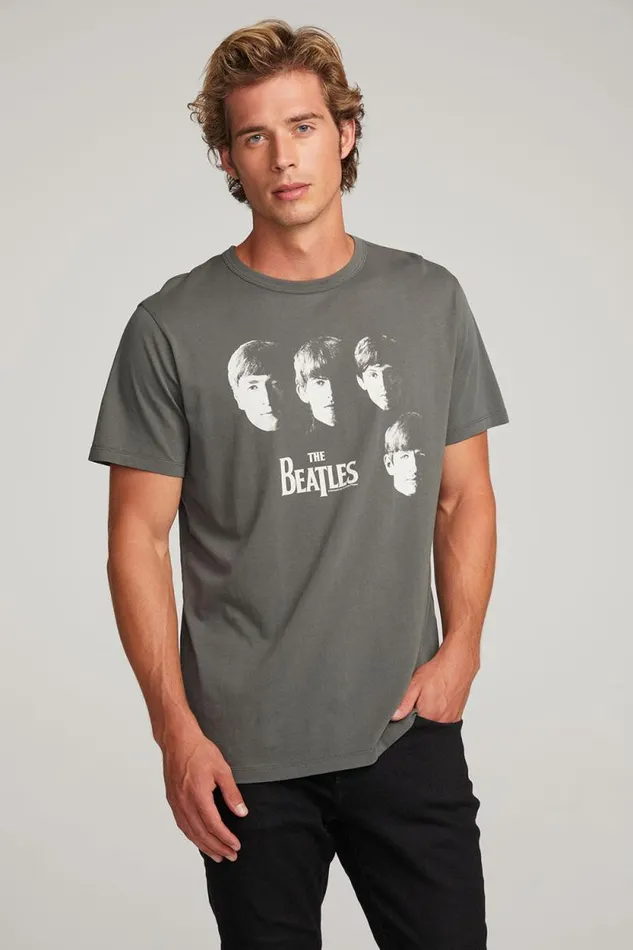 WomensMens Chaser Brand Music Meet The Beatles Mens Tee