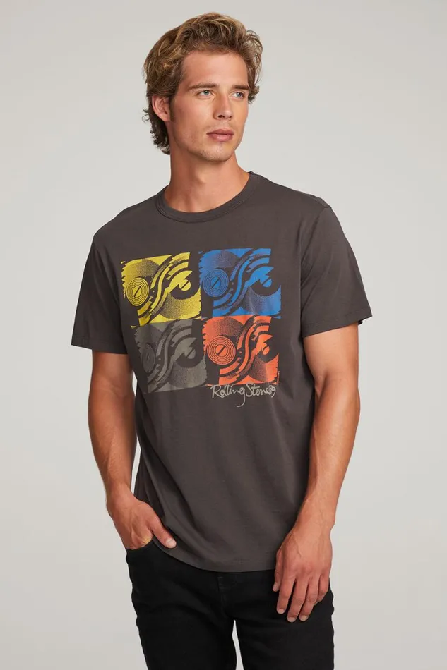WomensMens Chaser Brand Music Rolling Stones Rolling Stones 03989 Mens Tee