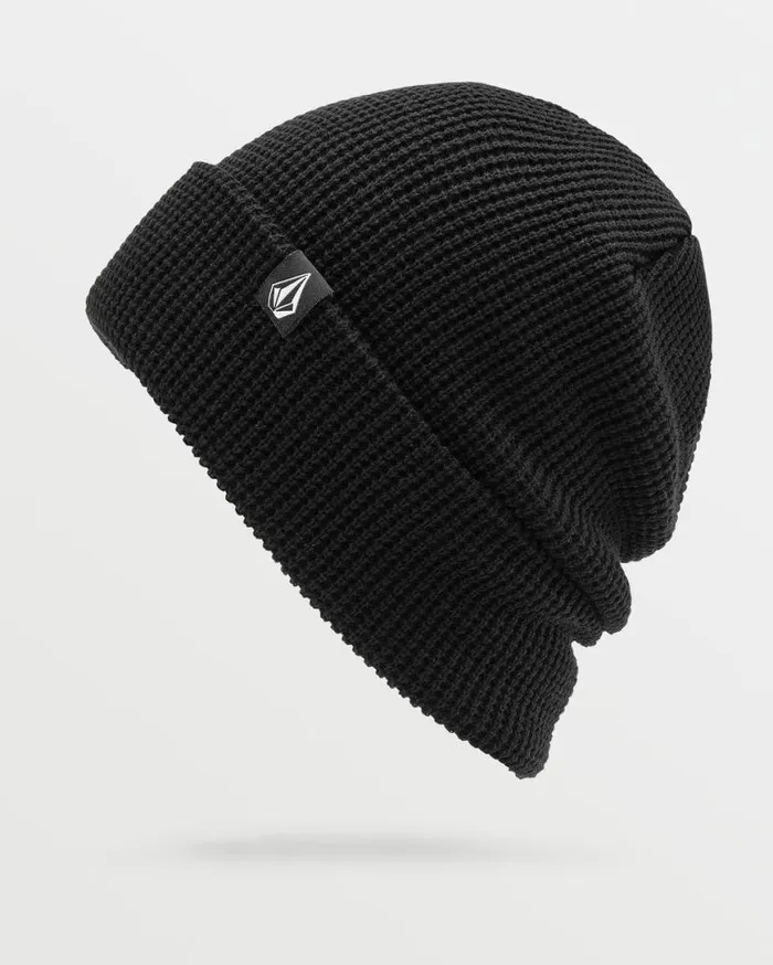 Womens Power Beanie 8211 Black Womens Volcom Beanies