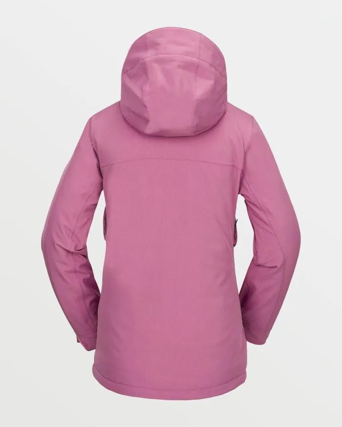 Womens Stoney Shadow Insulated Jacket 8211 Blurred Violet Womens Volcom Jackets