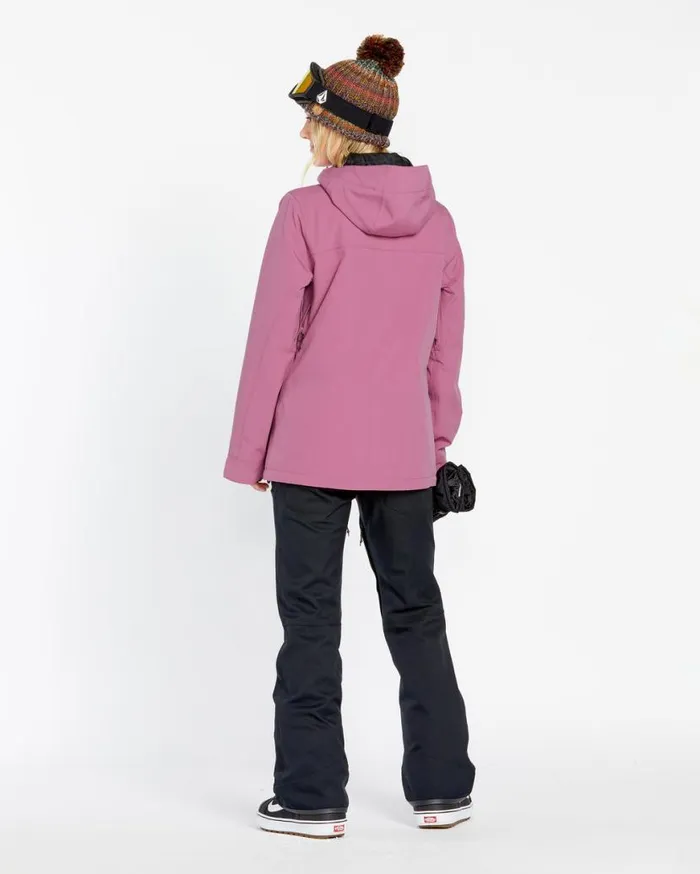 Womens Stoney Shadow Insulated Jacket 8211 Blurred Violet Womens Volcom Jackets
