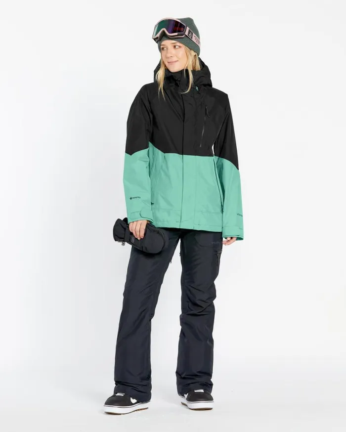 Womens VCo Aris Insulated Gore Jacket 8211 Wasabi Womens Volcom Jackets