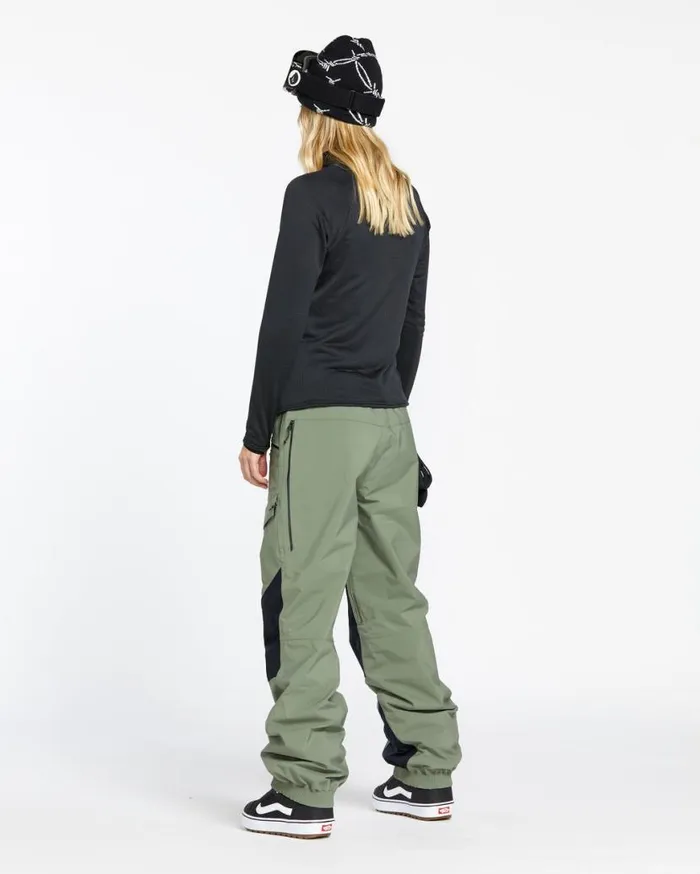 Womens VCo At Stretch GoreTex Pants 8211 Lichen Green Womens Volcom Pants