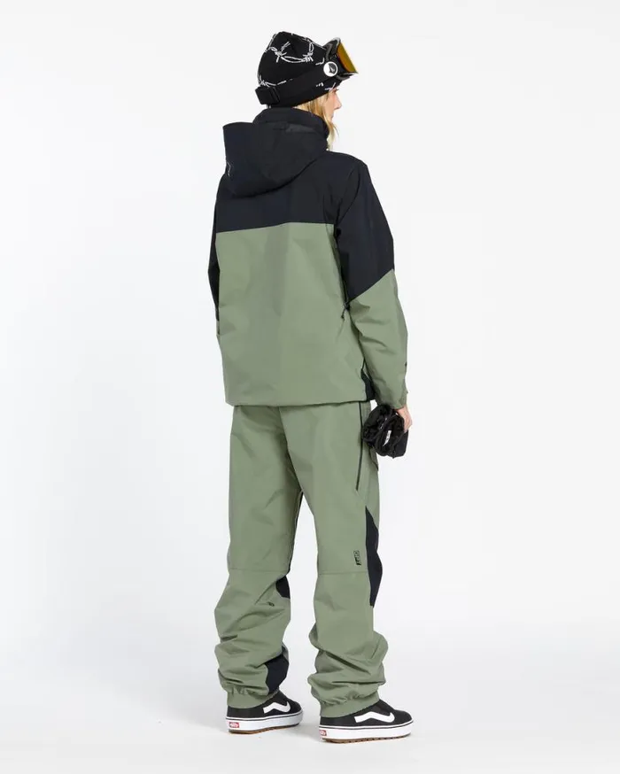 Womens VCo At Stretch GoreTex Pants 8211 Lichen Green Womens Volcom Pants