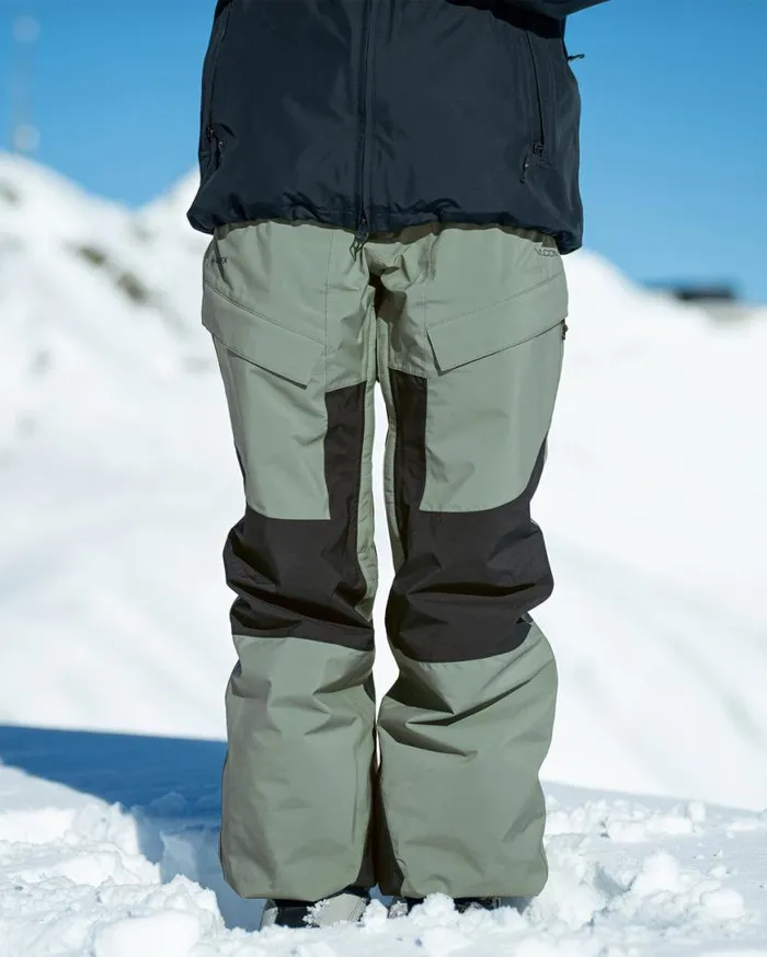 Womens VCo At Stretch GoreTex Pants 8211 Lichen Green Womens Volcom Pants