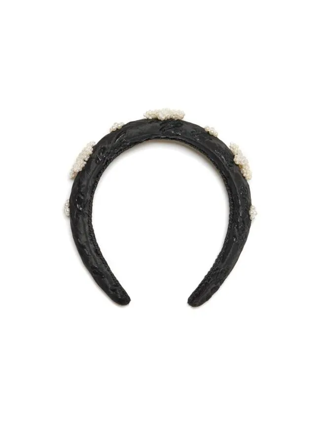 Womenswear Feather Star Headband Black Ink Sister Jane Womenswear Feather Star Headband Black Ink Sister Jane