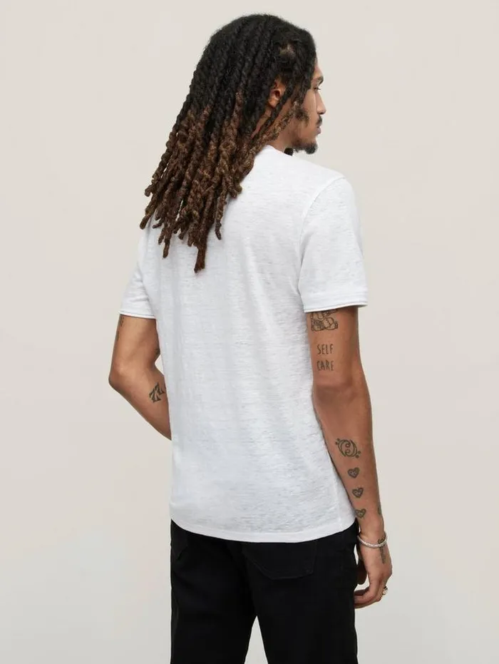 WOOSTER VNECK White Men John Varvatos TShirts